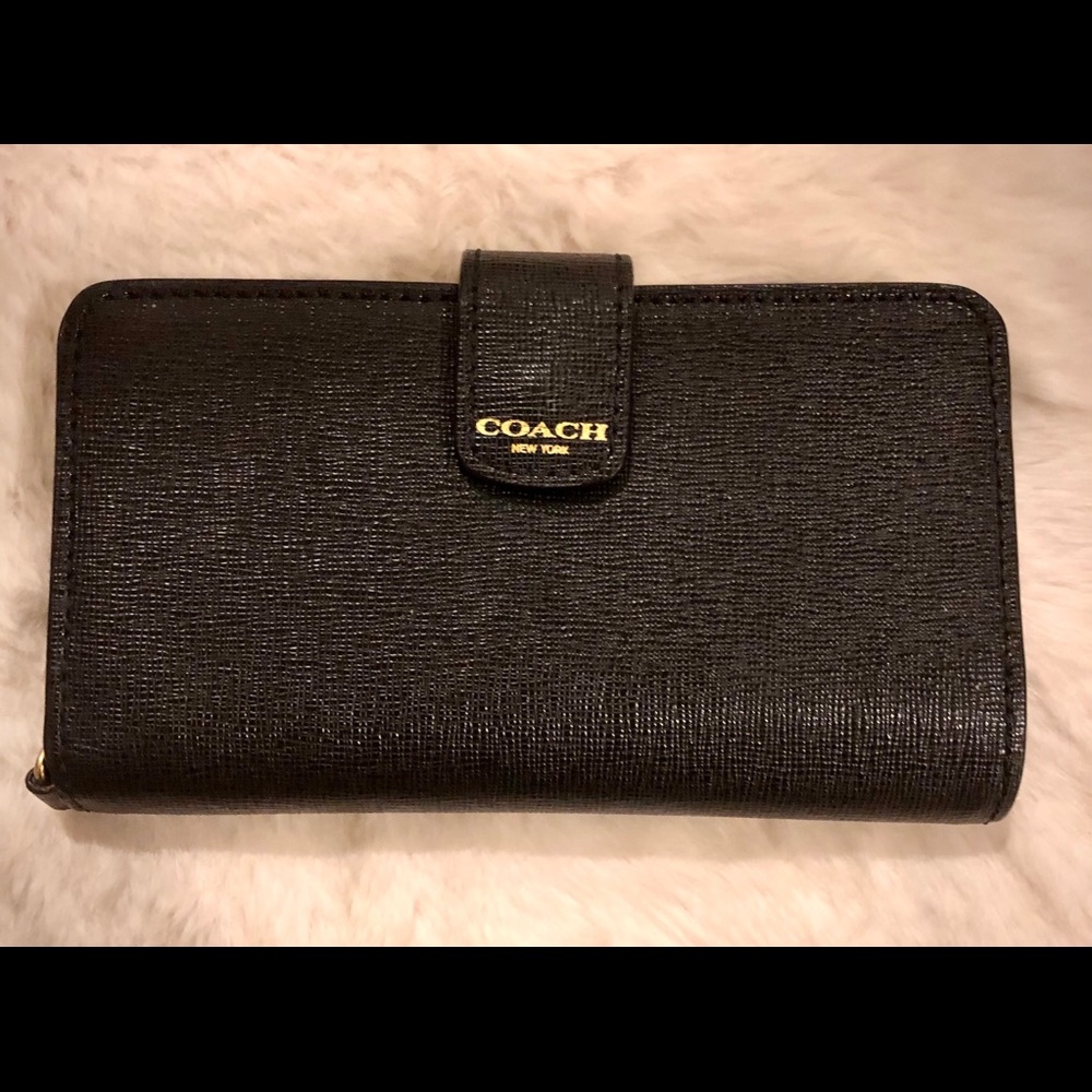 Coach leather wallet